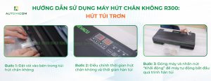 Máy hút chân không bán công nghiệp không kén túi (R300) 